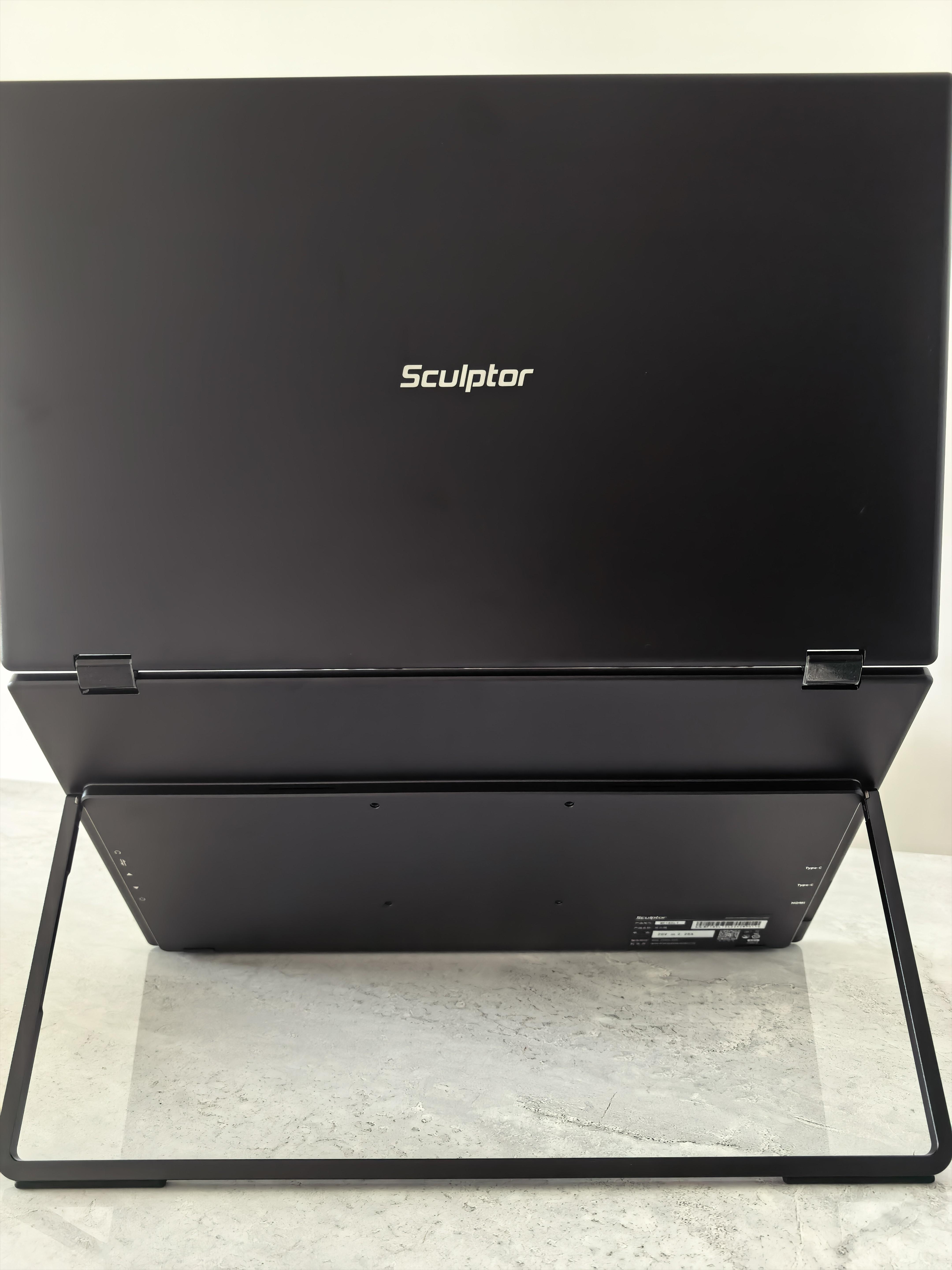 雕塑家双屏便携式显示器 可折叠18.5英寸100HZ 100%sRGB笔记本副屏电脑扩展屏幕办公炒股游戏三屏MF185LT 实拍图