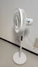 美的（Midea）【幸运草安睡1S】一级能效直流变频声控电风扇家用遥控卧室静音落地扇台式桌面抗菌大风力转页扇 实拍图