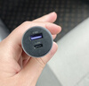 绿联车载充电器超级快充 双口60W汽车点烟器充电头转换器插头一拖二PD30W 适用苹果17华为小米 实拍图
