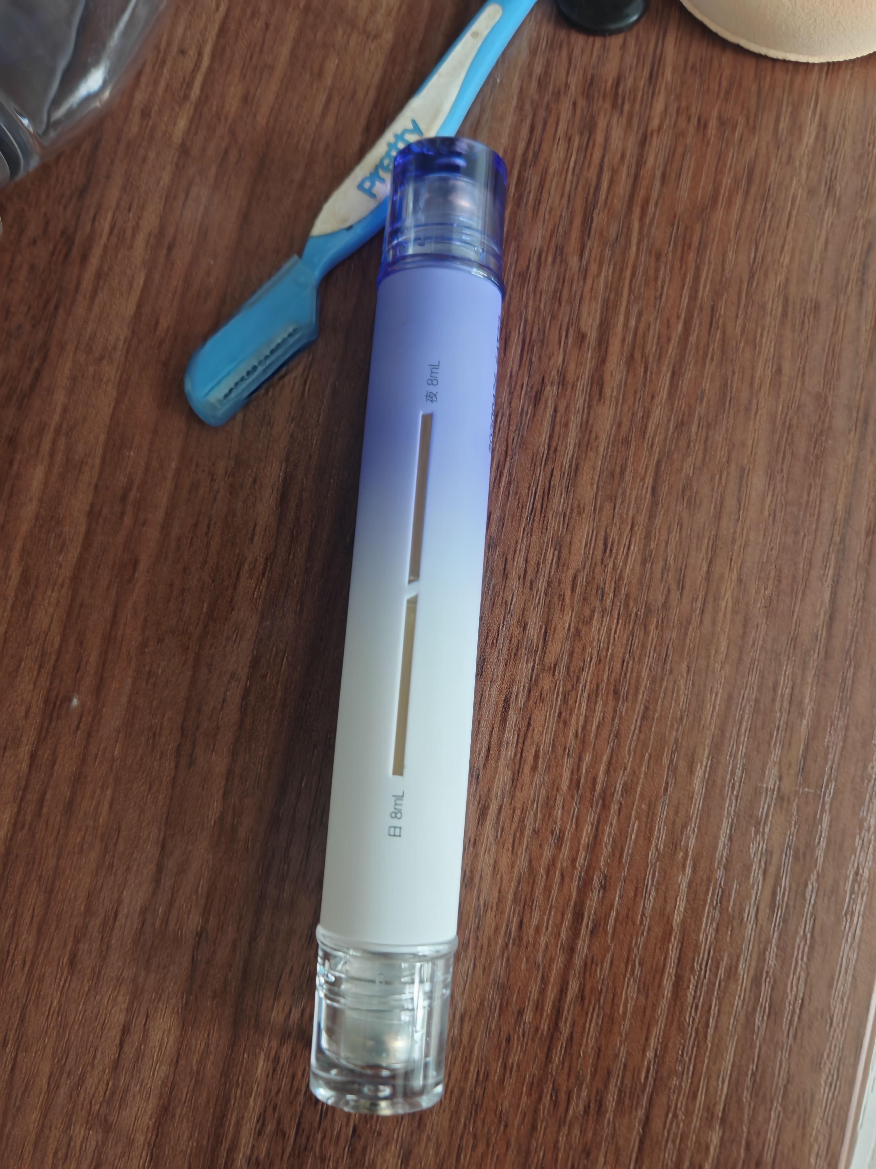 自然堂小紫棒日夜叕叕眼精华8+8mL淡化眼周双头女士护肤品 实拍图
