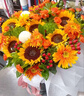 冉子花坊鲜花速递同城配送向日葵混搭抱抱桶玫瑰送女友爱人生日礼物真鲜花 抱抱桶混搭 实拍图