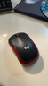 罗技（Logitech）M185鼠标 无线鼠标 办公鼠标 对称鼠标 黑色红边 带无线2.4G接收器 实拍图