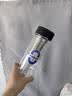 富光（FUGUANG）双层玻璃杯男泡茶杯水杯子G2516-SH-330K 本色330ml 实拍图