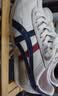 Onitsuka Tiger鬼塚虎男鞋 慢跑鞋透气轻便男女款运动休闲鞋RUNSPARK 白色/藏青色(1183B480-107) 38 实拍图