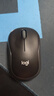 罗技（Logitech）M187P（同M186 M185外观）无线鼠标 办公鼠标笔记本电脑鼠标家用含2.4G接收器即插即用  黑色 实拍图