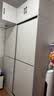 夏之虹【加厚背板】实木衣柜卧室推拉门简约收纳储物加厚板材大衣柜 长160高240深60主柜+顶柜【两门】 实拍图