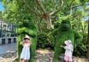 Kocotreekk树儿童防晒帽大帽檐护颈夏季宝宝遮阳帽男女童防紫外线沙滩 晒单实拍图