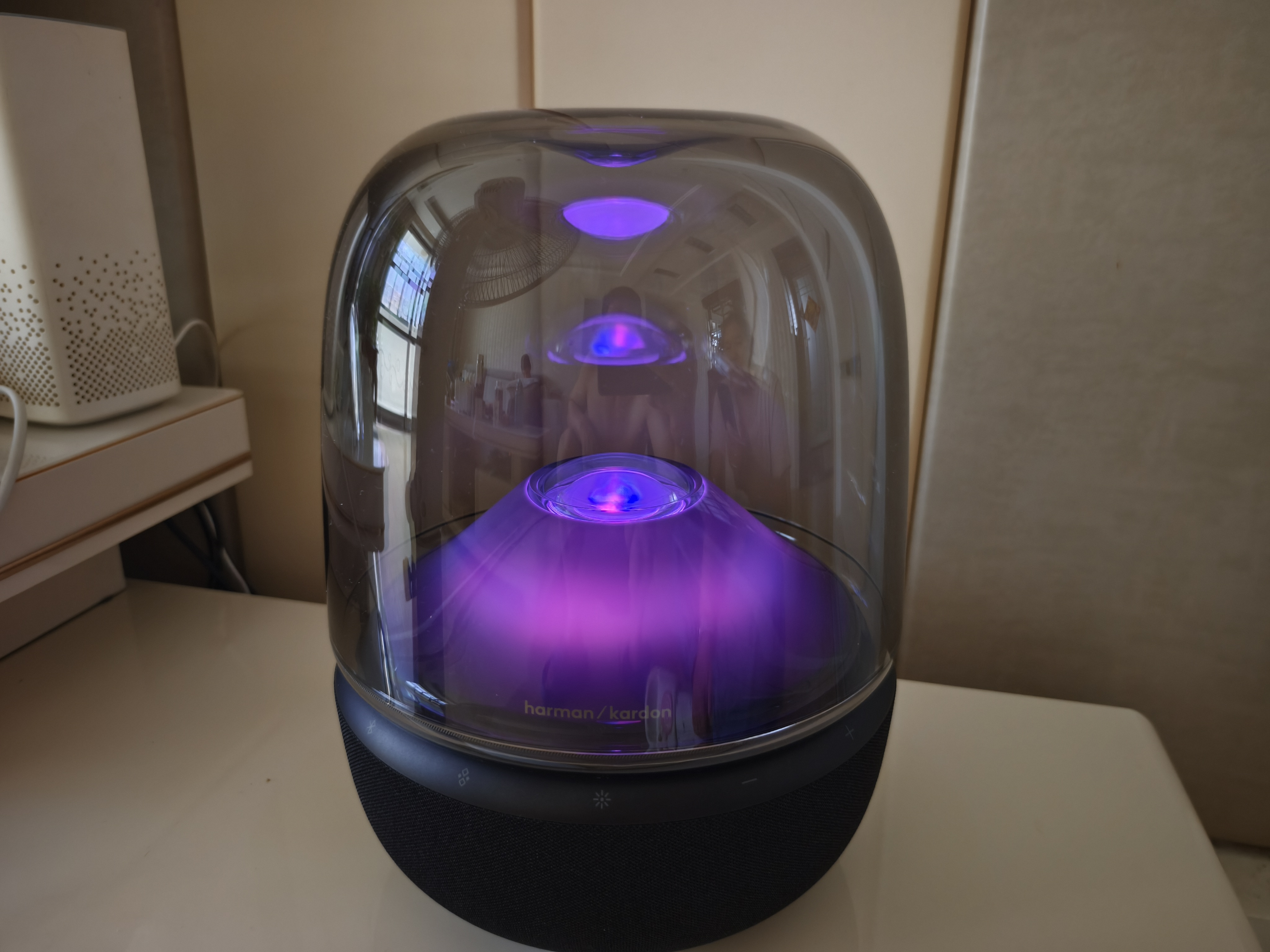 哈曼卡顿（Harman/Kardon）琉璃5代【只换不修】支持官方验真  琉璃4代升级版 桌面音箱 家庭影院氛围音响 哈曼琉璃5 实拍图