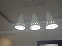 雷士（NVC）LED餐吊灯餐厅吧台灯具现代简约 白色餐吊 NDBD03A/2-005 实拍图
