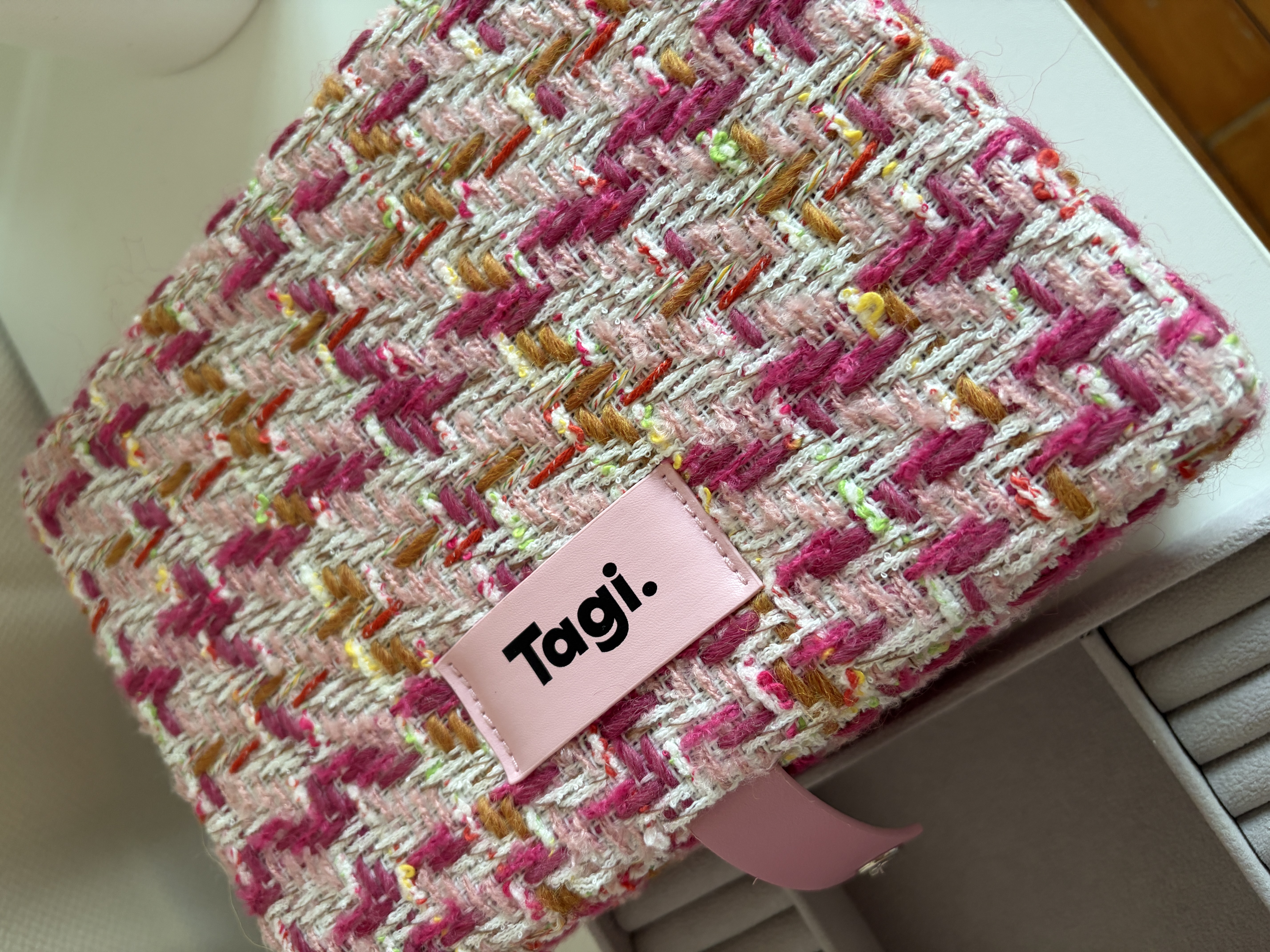 Tagi.首饰盒女复古饰品盒双层大容量首饰收纳盒带镜子教师节礼物女送人 实拍图