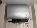 美的（Midea）小西梅活水电热水器UD10MAX亲肤活水 水质可视自动排污60L双胆扁桶3300W水电分离家用一级能效瞬热 实拍图