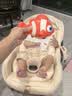 怡戈（Ekobebe）新生婴儿提篮式儿童安全座椅汽车用宝宝便携车载奶酪白【新国标】 实拍图