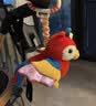 jollybaby小鸟飞飞安抚毛绒玩具婴幼儿推车挂件毛绒车载玩具床铃-鹦鹉 实拍图