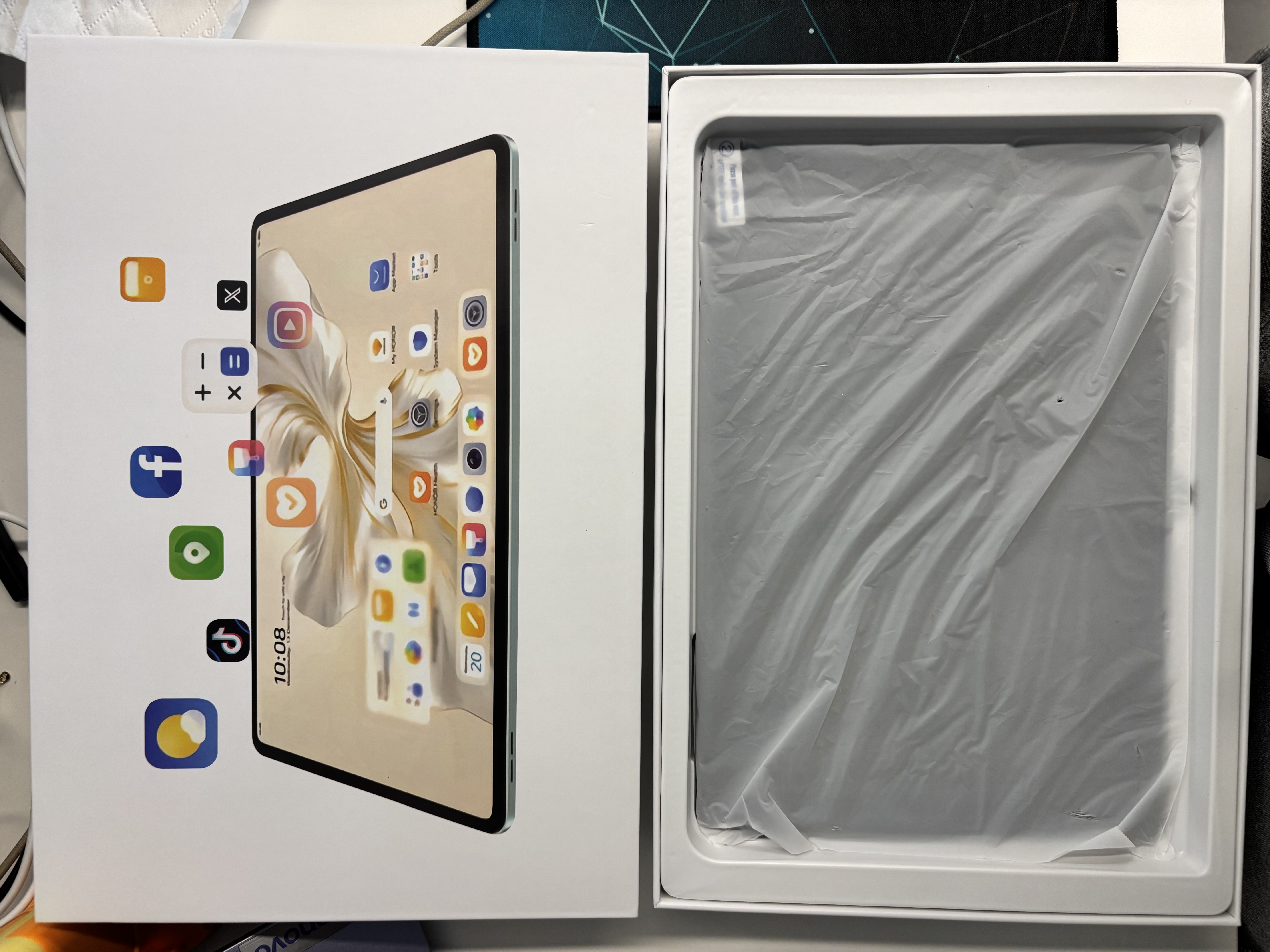 HUAHUI平板电脑2026新款Pad pro 骁龙8Gen3支持WIFI6插卡5G全网通平板电脑 4K超清晰游戏娱乐办公平板 宝石蓝 32G运行+256G内存 实拍图