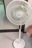 美的（Midea）【幸运草安睡1S】一级能效直流变频声控电风扇家用遥控卧室静音落地扇台式桌面抗菌大风力转页扇 实拍图