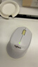 罗技（Logitech）M221 轻音鼠标 无线鼠标 办公鼠标 对称鼠标 带无线微型接收器 米白色 实拍图
