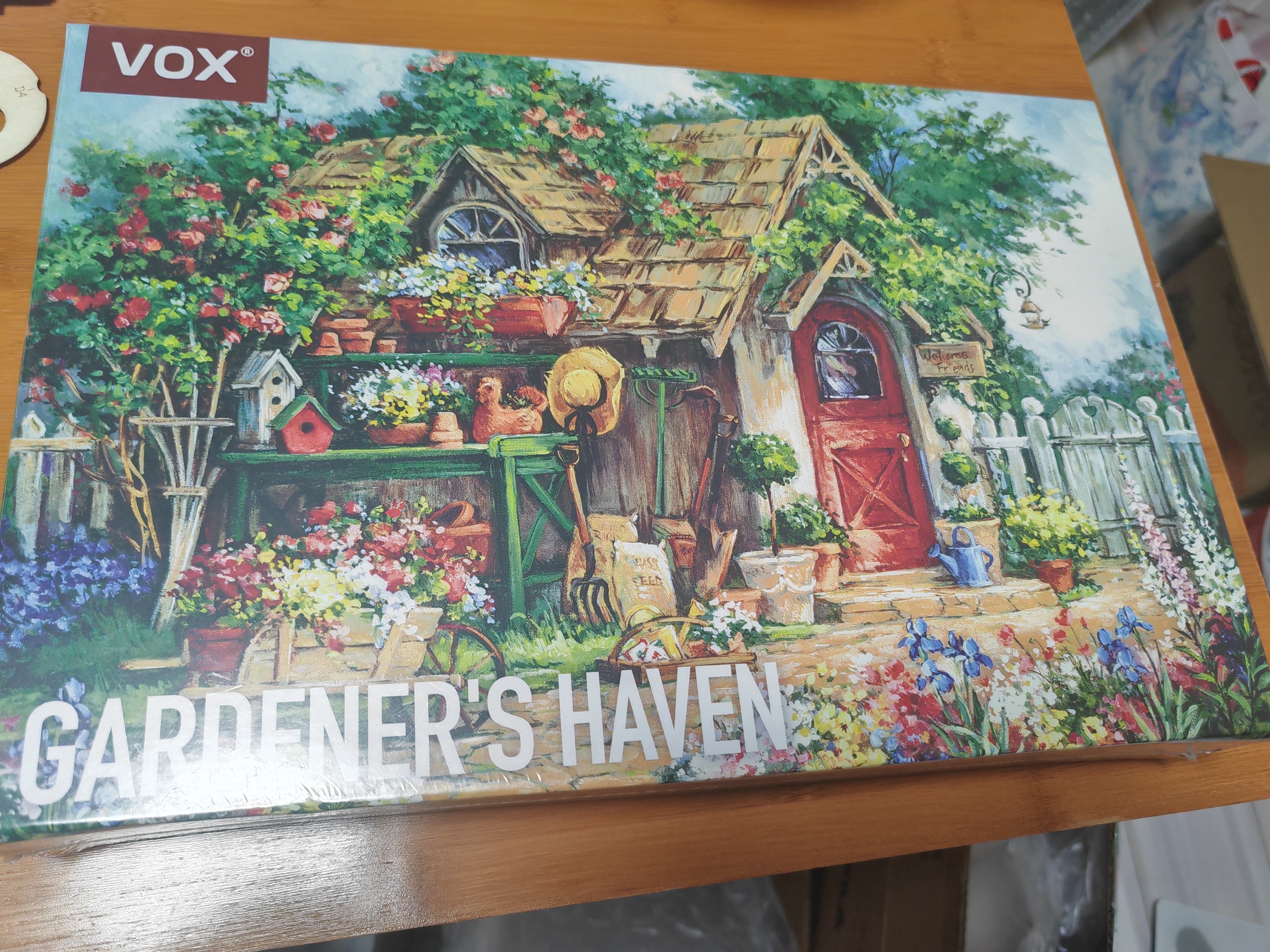 VOX成人拼图1000片 园丁小屋成年玩具减压高难度拼图生日礼物礼品 实拍图