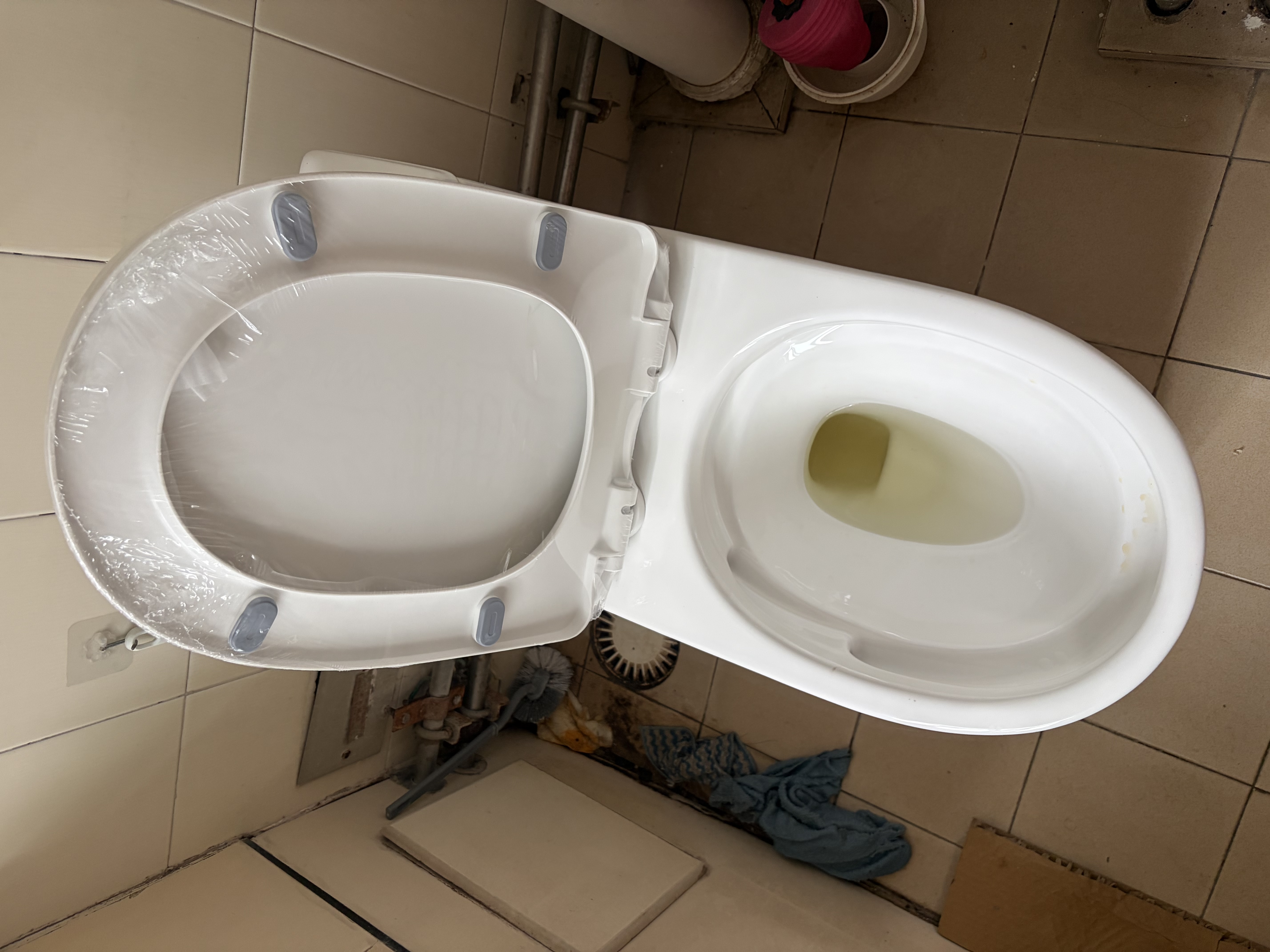 TOTODOFO系列家用普通马桶虹吸式大冲力抽水坐便器无棱内壁小户型卫生间 2026销冠【升级水箱施釉】包安装拆旧 250/300/350/400mm 下单备注坑距 实拍图