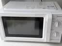 美的（Midea）快捷微波炉 家用小型 360°转盘加热 旋钮操控 易洁内胆2026新款（M1-L213B二代） 实拍图