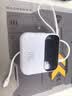 HUWAYEL直营华为手机通用2026新国标3C认证120W快充20000毫安充电宝小巧便携可上飞机高铁 瓷白-【20000毫安】120W超级快充 新国标3C认证丨小巧便携 实拍图
