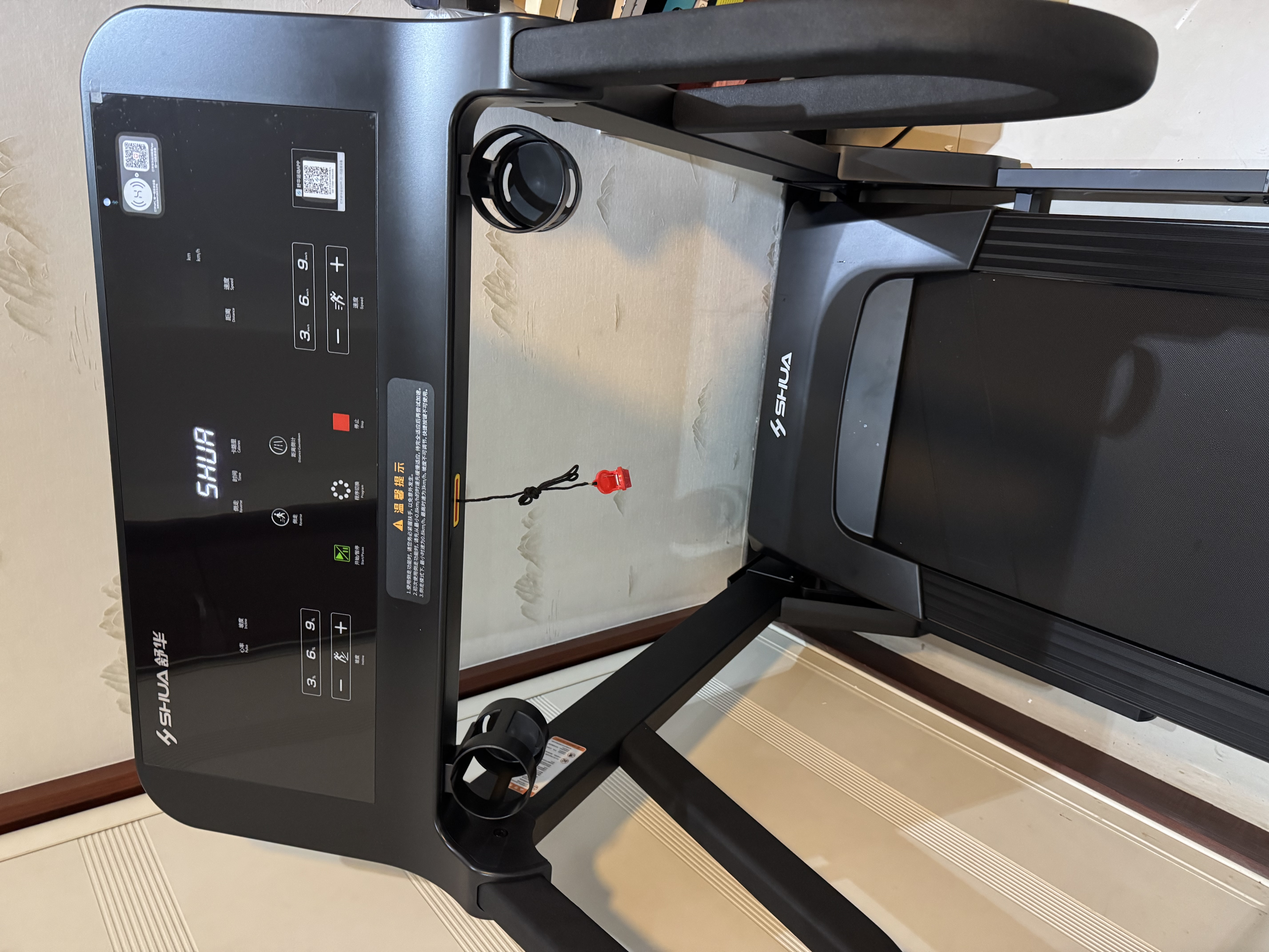 舒华（SHUA）小型家用跑步机家庭用A9爬坡走步机减震室内静音可折叠马拉松奥运 全能王A9pro-18%大坡度/创新倒走 实拍图