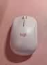 罗技（Logitech）M221轻音鼠标 无线鼠标 办公鼠标 对称鼠标 带无线微型接收器 茱萸粉 实拍图