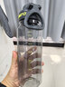 希乐（cille）塑料水杯大容量tritan夏季男女学生运动健身便携刻度茶水分离杯子 实拍图