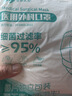 【独立100片】医用口罩透气口罩加宽耳带三层防护面罩防晒防花粉 白色【每一片独立】100只/1袋 实拍图