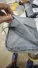 洁丽雅（Grace）旅行鞋子收纳袋收纳包可挂箱子便携手提式出差旅行收纳鞋盒灰色 实拍图
