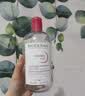 贝德玛（BIODERMA）粉水敏感肌洗卸温和不伤肤卸妆水水润清爽500ml 实拍图
