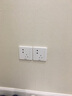 西门子（SIEMENS） 【清单报价】远景雅白色开关插座面板 暗装86型 10A四孔 插座 实拍图
