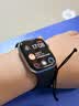 Apple/苹果 Watch S11 智能手表GPS款46毫米深空灰色铝金属表壳黑色运动型表带S/M MEVN4CH/B 实拍图