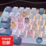 打游戏增高键帽美甲键盘贴长指甲打字神器网吧办公室敲键盘辅助神器打瓦LOL适用可重复使用无痕 透色 一套【六颗混色】送粘胶 实拍图