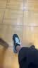 加洲公牛（CALIFBULL）男鞋春秋季透气帆布网面休闲板运动鞋子男士徳训阿甘男款米深兰39 实拍图