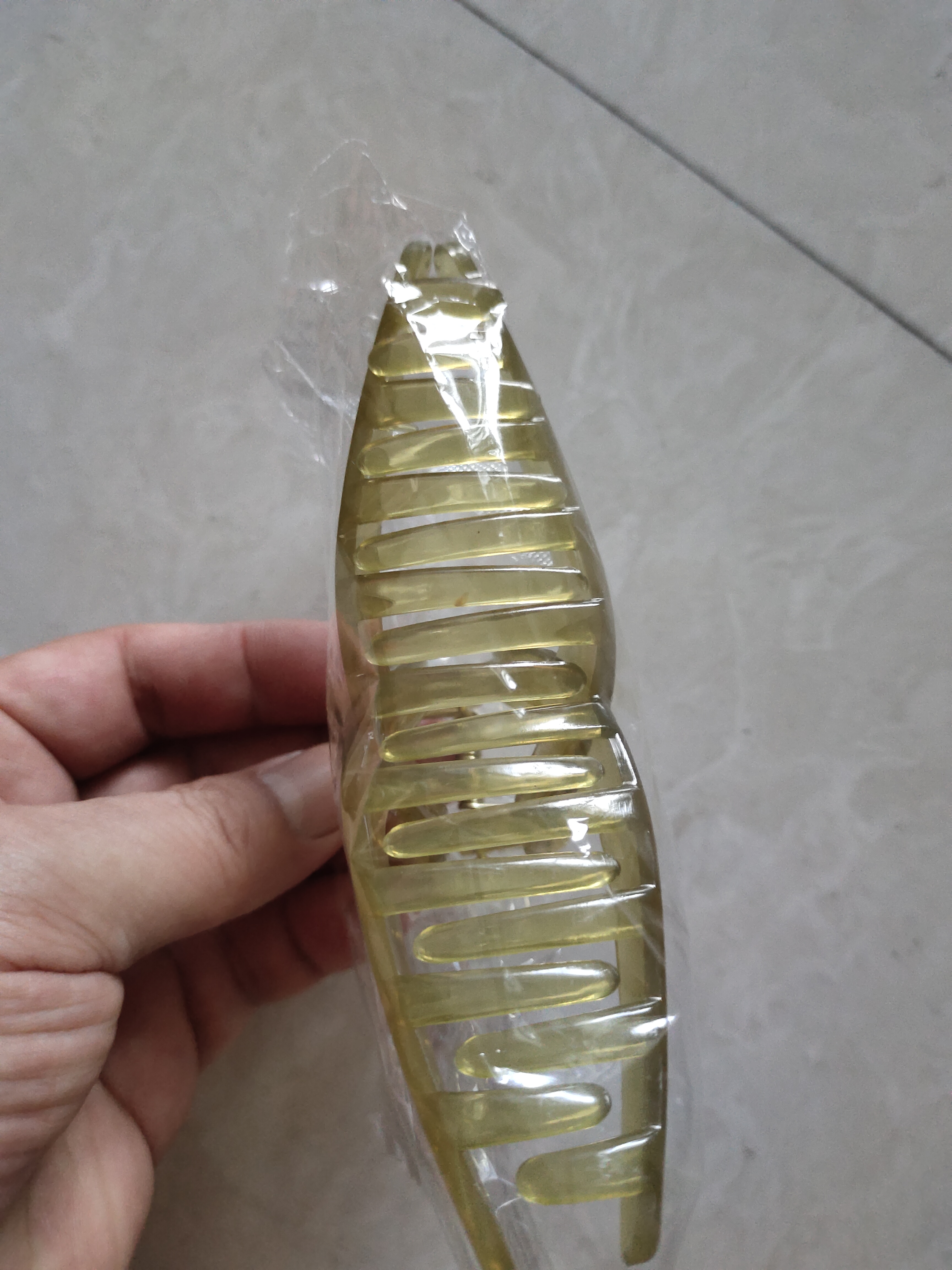 【送女友】超值多件套发夹亚克力发圈高马尾山茶花心发饰 1件套【13cm绿色】/ 实拍图