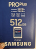 三星（SAMSUNG）512GB SD存储卡 高速PRO蓝卡 U3SD相机内存卡支持微单/单反相机4K视频 读速180MB/s写速130MB/s 实拍图