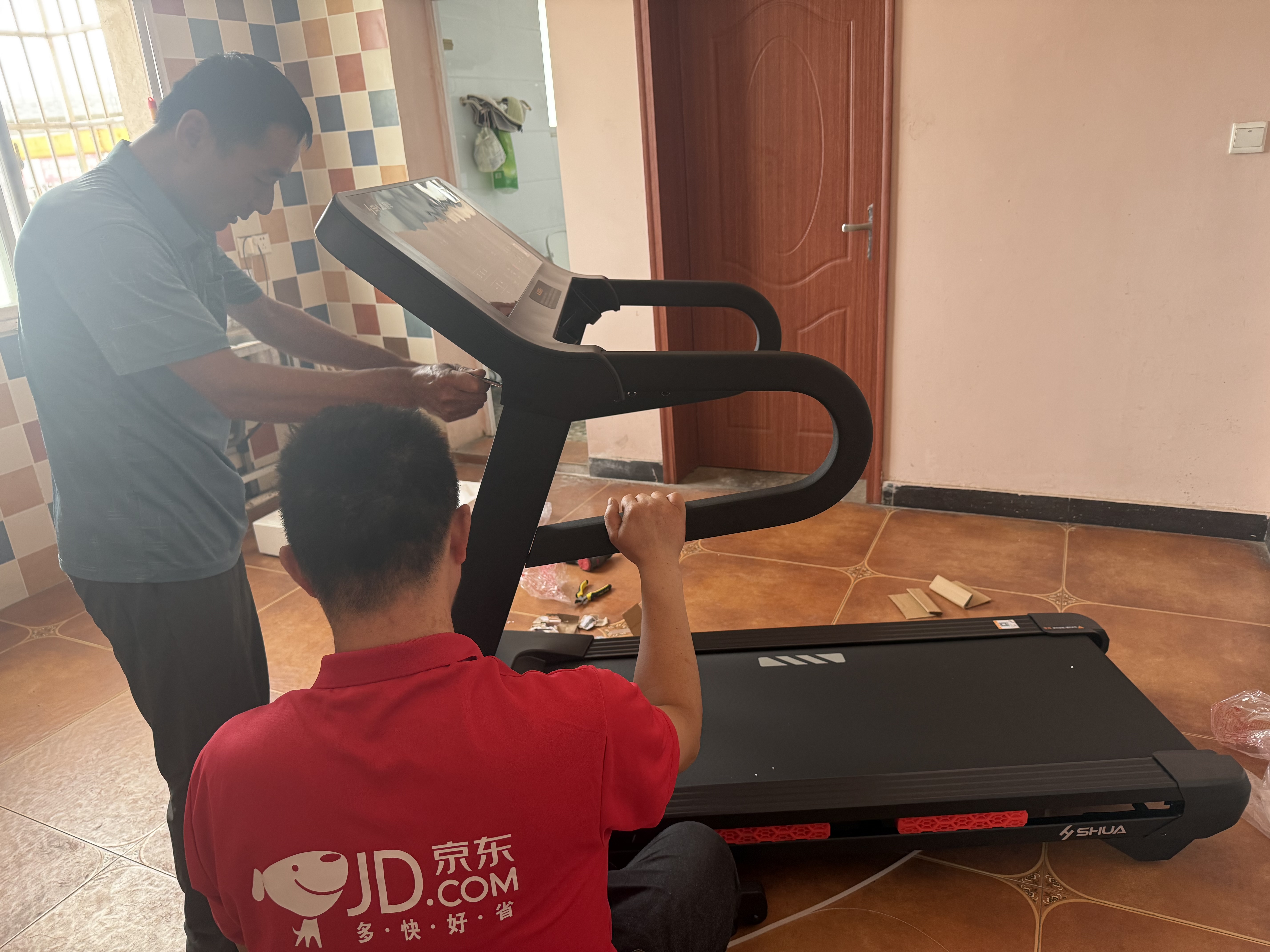 舒华（SHUA）小型家用跑步机家庭用A9爬坡走步机减震室内静音可折叠马拉松奥运 全能王A9pro-18%大坡度/创新倒走 实拍图