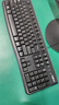 罗技（Logitech）MK121P（同MK120外观） 有线键鼠套装 鼠标键盘套装108键全尺寸 商用办公电脑  黑色 实拍图