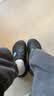 卡骆驰（CROCS）经典泡芙Clog男女一脚蹬懒人沙滩洞洞鞋 黑色 39(39-40） 实拍图
