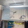 南极人大学生宿舍床帘上铺蚊帐宿舍窗帘一体式床帘蚊帐0.9米x2米遮挡帘 coll狗【四面遮光+保护隐私】 90cm*190cm 0.9上铺【*110cm高】【免拼接支架】 实拍图
