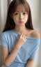 森马（Semir）陈都灵|短袖t恤女26夏短款一字肩荡领收腰氛围感上衣109326100005 实拍图