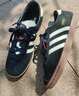 adidas「T头鞋」STADT经典时尚薄底运动板鞋男女阿迪达斯三叶草   黑色/汉玉白/浅猩红（推荐女生买小半码）   38 实拍图