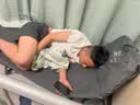奥凯弗折叠床躺椅美式单人午休床医院陪护床户外行军床可坐可躺190*66cm 实拍图
