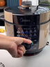 美的（Midea）电压力锅电高压锅智能5L大容量一锅双胆家用多功能电饭煲高压电饭锅煮饭炖肉煲汤不沾内胆一键排气 【5升一锅双胆】YL50X3-102R 5L 实拍图