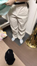 班尼路（Baleno）工装裤女夏2026新款UPF50+原纱防晒凉感户外运动机能风伞兵阔腿裤 实拍图