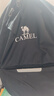 骆驼（CAMEL）轻便双肩背包男纯色折叠包户外休闲旅行登山包女 133DB02006 黑色 实拍图