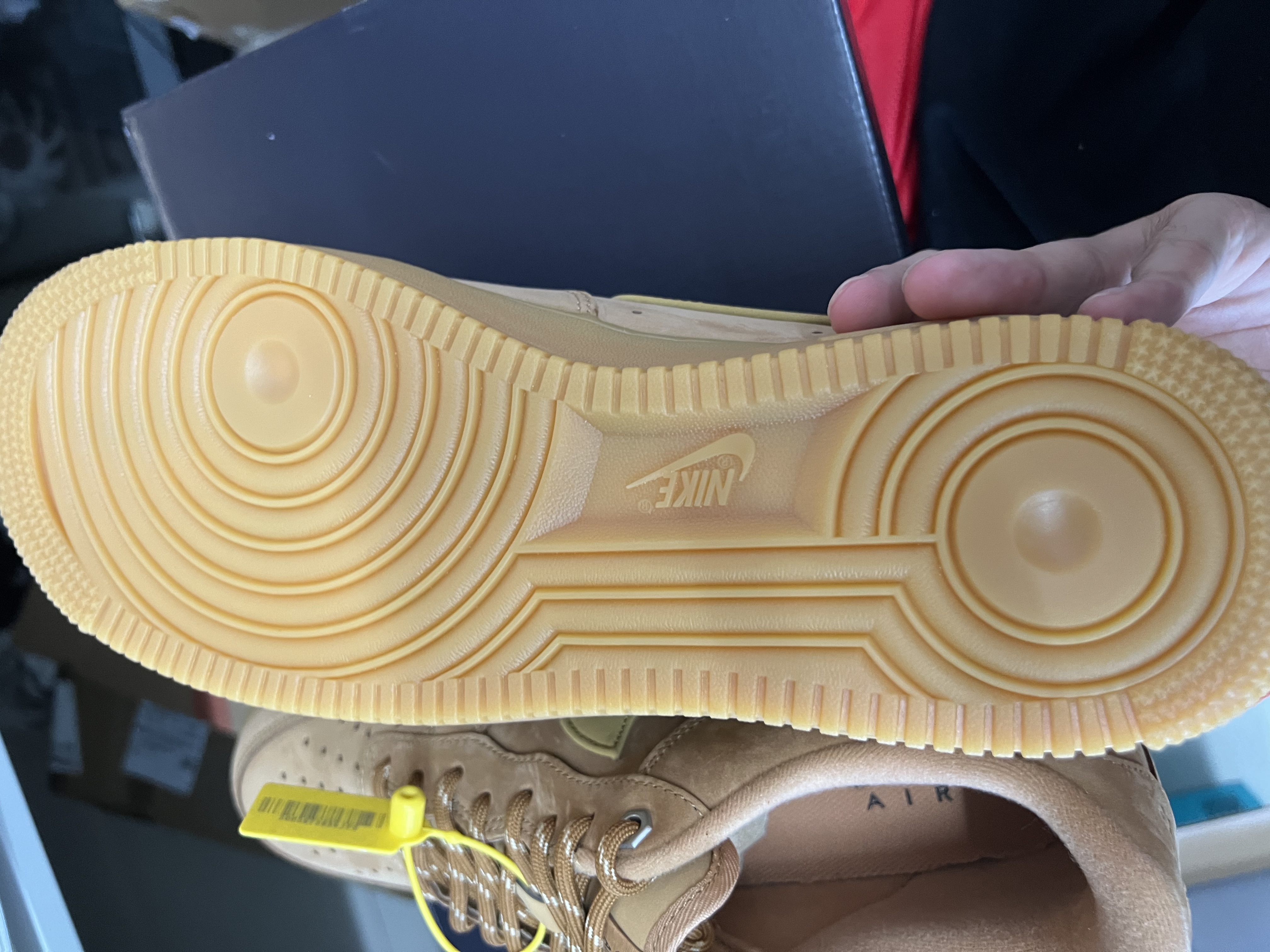 耐克NIKE男空军一号AF1 运动鞋CJ9179-200小麦色43 实拍图