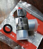 潜水艇（Submarine）FH1/2F*1/2M三通分水器一进二出主体黄铜分流器无开关4分活接 实拍图