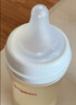 贝亲（Pigeon）奶瓶新生婴儿礼盒玻璃材质宽口径奶瓶自然实感第3代 240ml M奶嘴（3月以上）彩绘版 实拍图