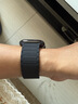 MSSM适用苹果手表表带apple watch S11/S10硅胶磁吸表带iwatch s9/8/se3/Ultra3回环运动表带 黑色 实拍图